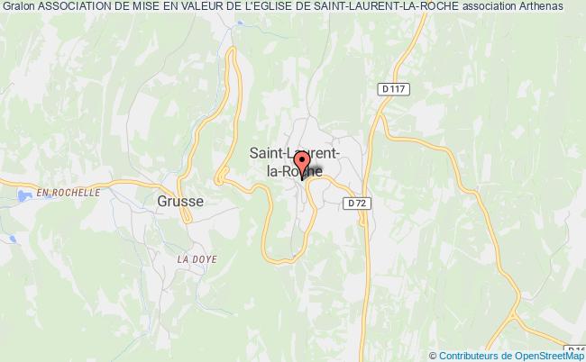 ASSOCIATION DE MISE EN VALEUR DE L'EGLISE DE SAINT-LAURENT-LA-ROCHE