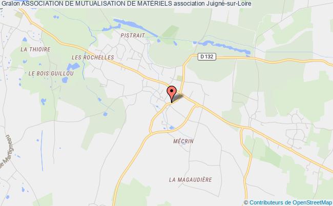 plan association Association De Mutualisation De MatÉriels Les   Garennes-sur-Loire