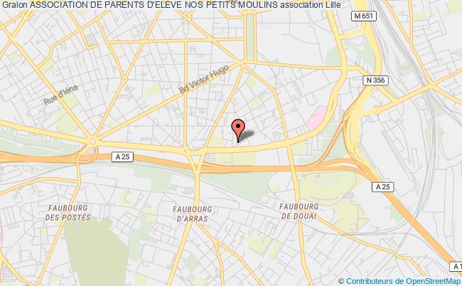 plan association Association De Parents D'eleve Nos Petits Moulins Lille