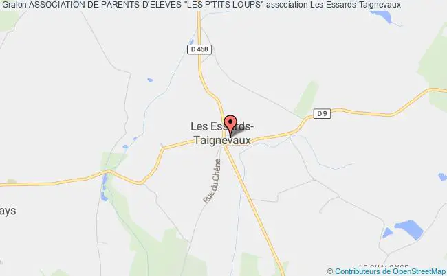 plan association Association De Parents D'eleves "les P'tits Loups" Les   Essards-Taignevaux
