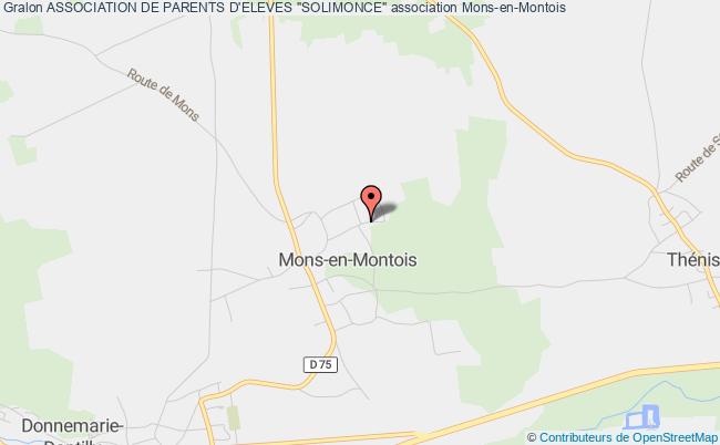 plan association Association De Parents D'eleves "solimonce" Mons-en-Montois