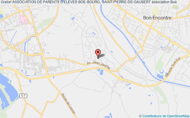ASSOCIATION DE PARENTS D'ELEVES BOE-BOURG, SAINT-PIERRE-DE-GAUBERT