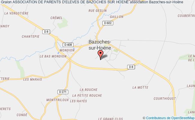 plan association Association De Parents D'eleves De Bazoches Sur Hoene Bazoches-sur-Hoëne
