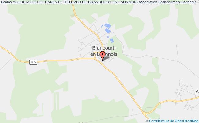 plan association Association De Parents D'eleves De Brancourt En Laonnois Brancourt-en-Laonnois