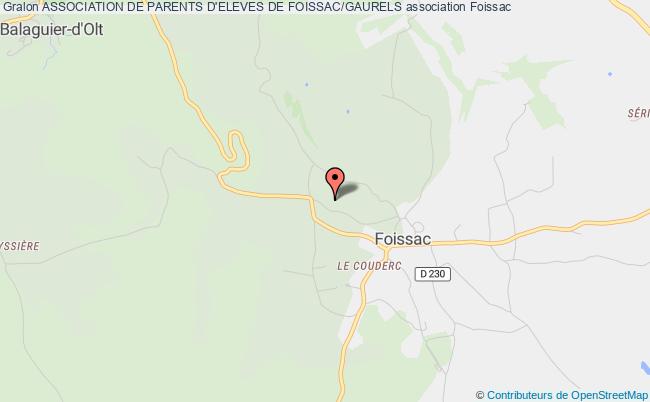 ASSOCIATION DE PARENTS D'ELEVES DE FOISSAC/GAURELS