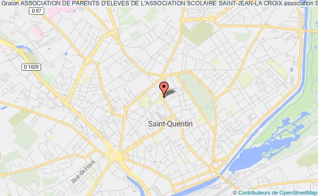 plan association Association De Parents D'eleves De L'association Scolaire Saint-jean-la Croix Saint-Quentin