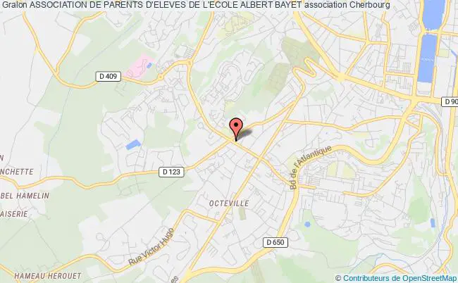 plan association Association De Parents D'eleves De L'ecole Albert Bayet Cherbourg-en-Cotentin