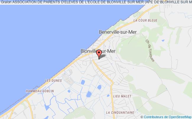 plan association Association De Parents D'eleves De L'ecole De Blonville Sur Mer (ape De Blonville Sur Mer) Blonville-sur-Mer