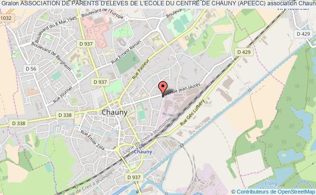 plan association Association De Parents D'eleves De L'ecole Du Centre De Chauny (apeecc) Chauny