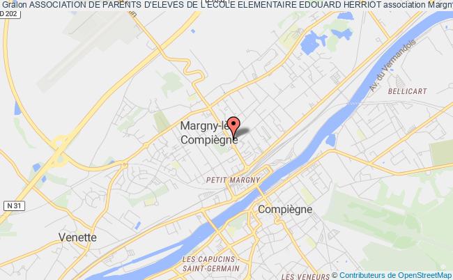 plan association Association De Parents D'eleves De L'ecole Elementaire Edouard Herriot Margny-lès-Compiègne