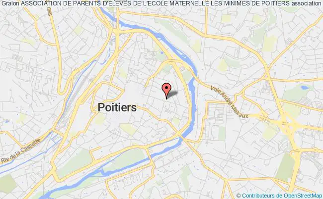 plan association Association De Parents D'eleves De L'ecole Maternelle Les Minimes De Poitiers Poitiers