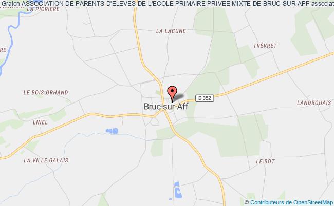 plan association Association De Parents D'eleves De L'ecole Primaire Privee Mixte De Bruc-sur-aff Bruc-sur-Aff