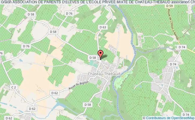 ASSOCIATION DE PARENTS D'ELEVES DE L'ECOLE PRIVEE MIXTE DE CHATEAU-THEBAUD