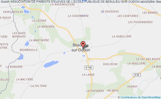 plan association Association De Parents D'eleves De L'ecole Publique De Beaulieu Sur Oudon Beaulieu-sur-Oudon
