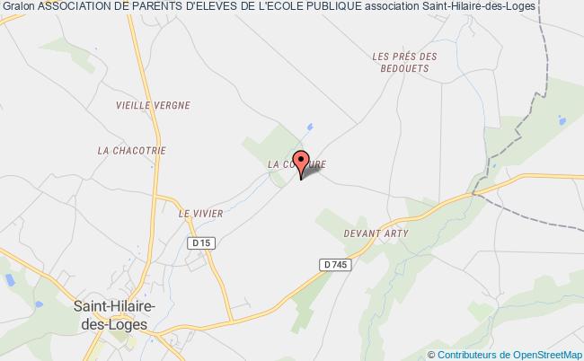 plan association Association De Parents D'eleves De L'ecole Publique Saint-Hilaire-des-Loges