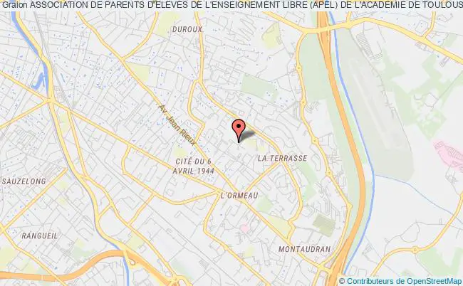 ASSOCIATION DE PARENTS D'ELEVES DE L'ENSEIGNEMENT LIBRE (APEL) DE L'ACADEMIE DE TOULOUSE