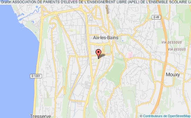 ASSOCIATION DE PARENTS D'ELEVES DE L'ENSEIGNEMENT LIBRE (APEL) DE L'ENSEMBLE SCOLAIRE LAMARTINE D'AIX-LES-BAINS
