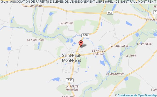 ASSOCIATION DE PARENTS D'ELEVES DE L'ENSEIGNEMENT LIBRE (APEL) DE SAINT-PAUL-MONT-PENIT