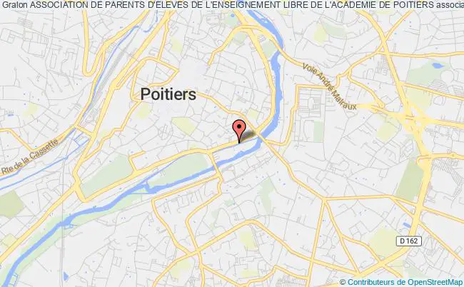 plan association Association De Parents D'eleves De L'enseignement Libre De L'academie De Poitiers Poitiers