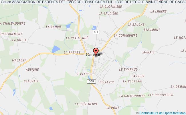 ASSOCIATION DE PARENTS D'ÉLÈVES DE L'ENSEIGNEMENT LIBRE DE L'ÉCOLE SAINTE ANNE DE CASSON