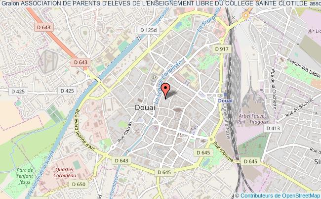 ASSOCIATION DE PARENTS D'ELEVES DE L'ENSEIGNEMENT LIBRE DU COLLEGE SAINTE CLOTILDE