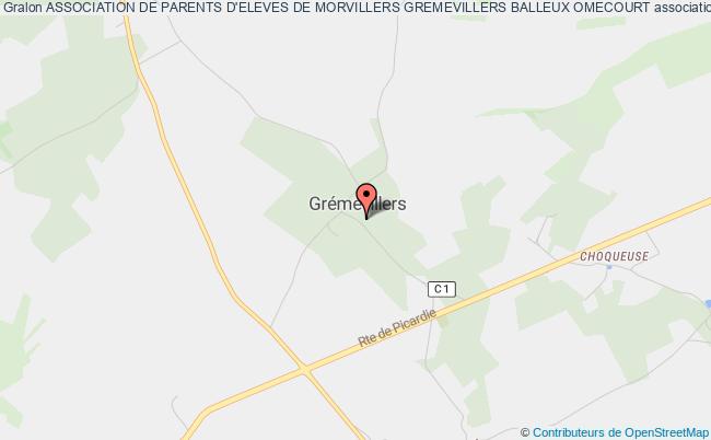 ASSOCIATION DE PARENTS D'ELEVES DE MORVILLERS GREMEVILLERS BALLEUX OMECOURT