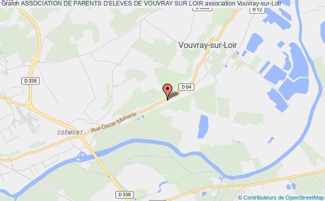 plan association Association De Parents D'eleves De Vouvray Sur Loir Vouvray-sur-Loir