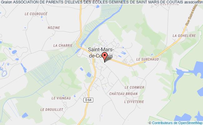 plan association Association De Parents D'eleves Des Ecoles Geminees De Saint Mars De Coutais Saint-Mars-de-Coutais