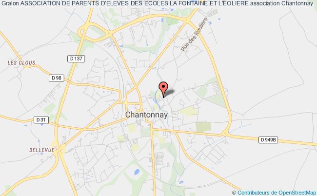 plan association Association De Parents D'eleves Des Ecoles La Fontaine Et L'eoliere Chantonnay