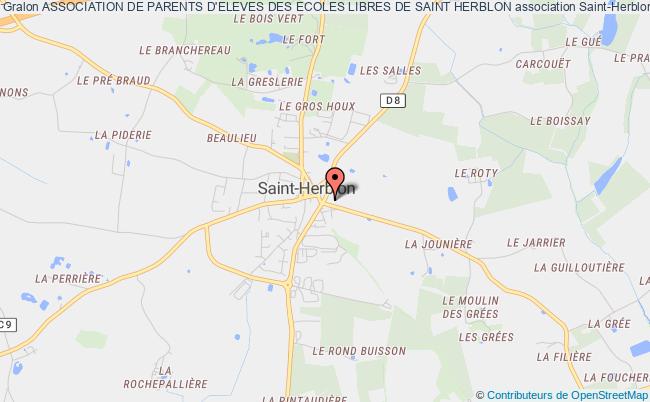 plan association Association De Parents D'eleves Des Ecoles Libres De Saint Herblon Saint-Herblon
