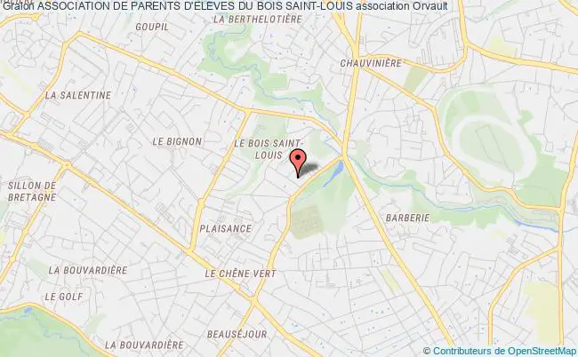 plan association Association De Parents D'eleves Du Bois Saint-louis Orvault