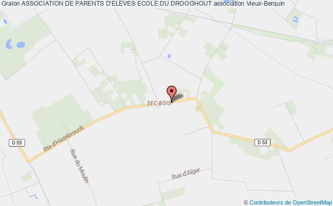 plan association Association De Parents D'eleves Ecole Du Drooghout Vieux-Berquin