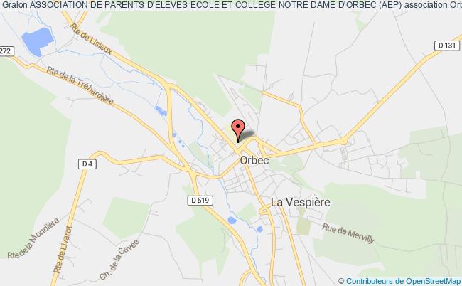 ASSOCIATION DE PARENTS D'ELEVES ECOLE ET COLLEGE NOTRE DAME D'ORBEC (AEP)