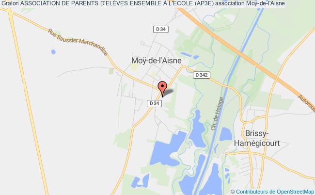 plan association Association De Parents D'elÈves Ensemble À L'ecole (ap3e) Moÿ-de-l'Aisne