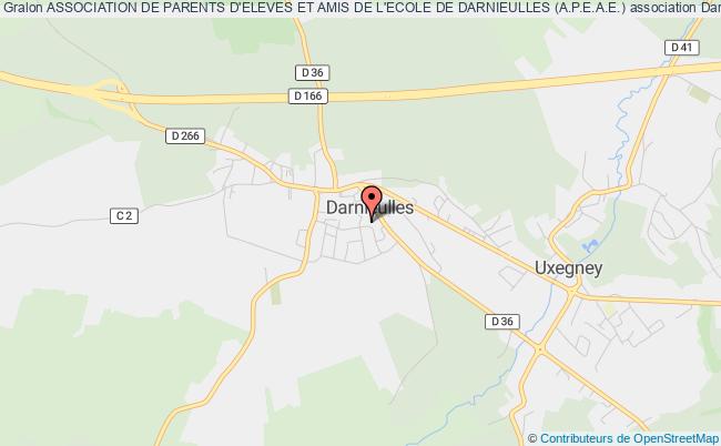 plan association Association De Parents D'eleves Et Amis De L'ecole De Darnieulles (a.p.e.a.e.) Darnieulles