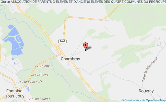 plan association Association De Parents D Eleves Et D Anciens Eleves Des Quatre Communes Du Regroupement Chambray