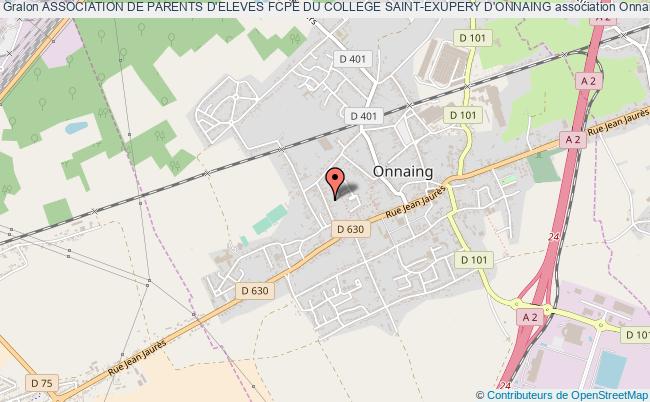 ASSOCIATION DE PARENTS D'ELEVES FCPE DU COLLEGE SAINT-EXUPERY D'ONNAING