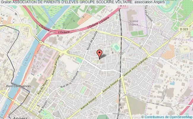plan association Association De Parents D'eleves Groupe Scolaire Voltaire. Angers