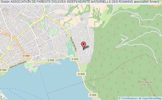 ASSOCIATION DE PARENTS D'ELEVES INDEPENDANTE MATERNELLE DES ROMAINS