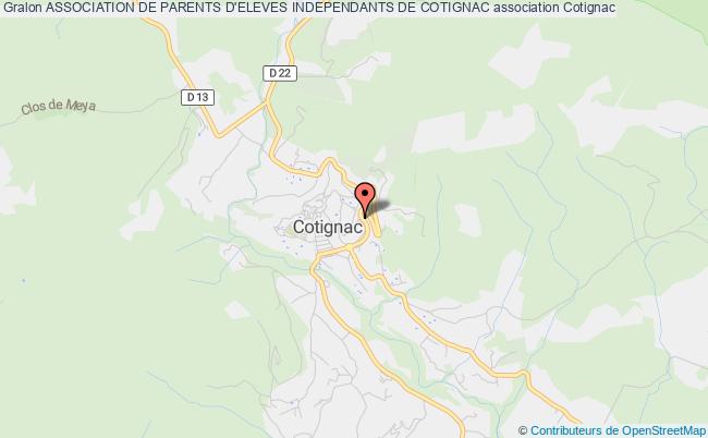 ASSOCIATION DE PARENTS D'ELEVES INDEPENDANTS DE COTIGNAC