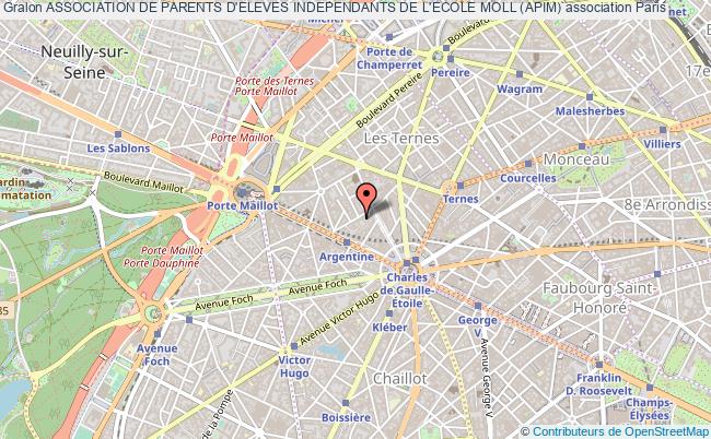 plan association Association De Parents D'eleves Independants De L'ecole Moll (apim) Paris 17e