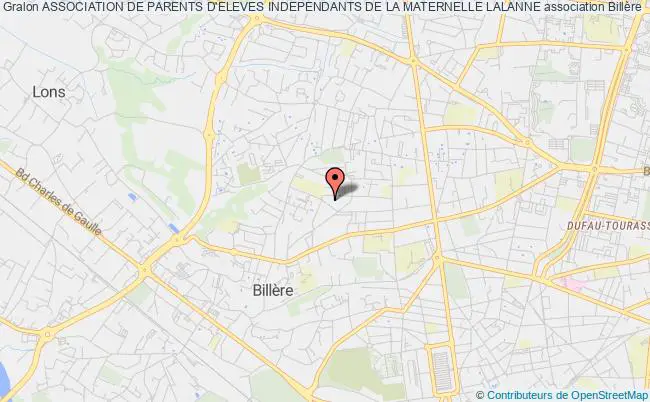 ASSOCIATION DE PARENTS D'ELEVES INDEPENDANTS DE LA MATERNELLE LALANNE