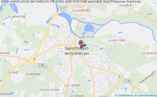 plan association Association De Parents D'eleves Jean Rostand Saint-Philbert-de-Grand-Lieu