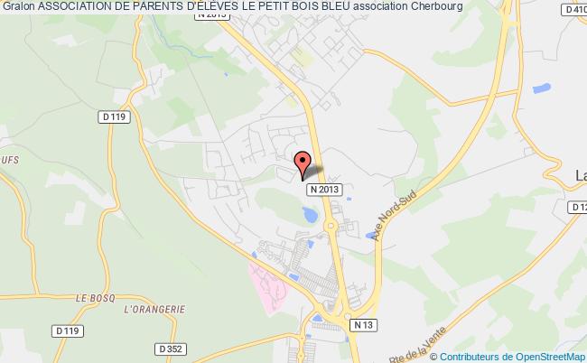 plan association Association De Parents D'ÉlÈves Le Petit Bois Bleu Cherbourg-en-Cotentin