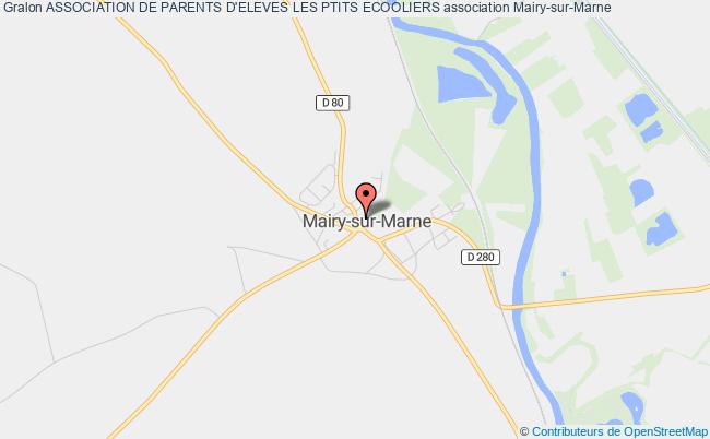 plan association Association De Parents D'eleves Les Ptits Ecooliers Mairy-sur-Marne