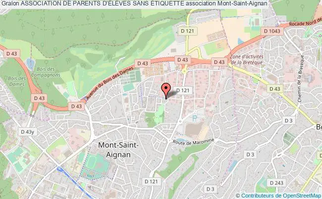 plan association Association De Parents D'ÉlÈves Sans Étiquette Mont-Saint-Aignan