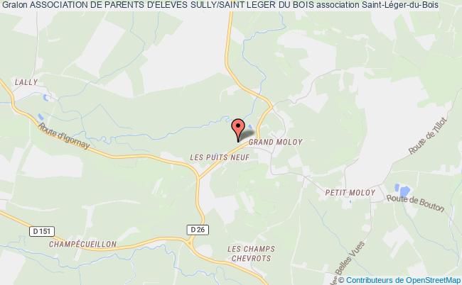 plan association Association De Parents D'eleves Sully/saint Leger Du Bois Saint-Léger-du-Bois