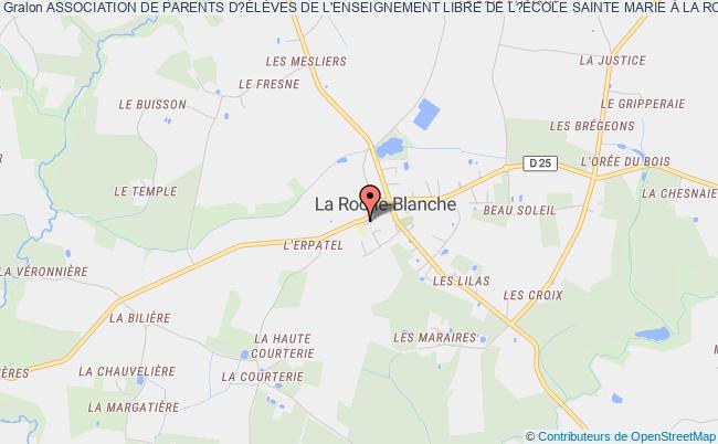 ASSOCIATION DE PARENTS D?ÉLÈVES DE L'ENSEIGNEMENT LIBRE DE L?ÉCOLE SAINTE MARIE À LA ROCHE BLANCHE