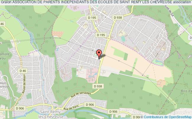 plan association Association De Parents Independants Des Ecoles De Saint Remy Les Chevreuse Saint-Rémy-lès-Chevreuse
