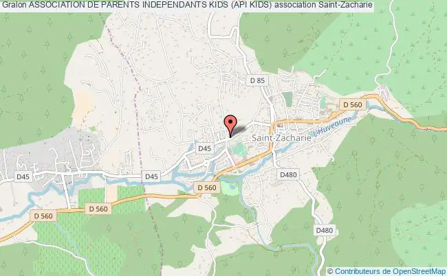 plan association Association De Parents Independants Kids (api Kids) Saint-Zacharie
